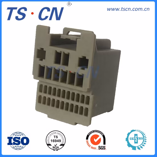 Conector de montaje de pasador de mazo de cables de conexión de cable de audio para automóvil 7288